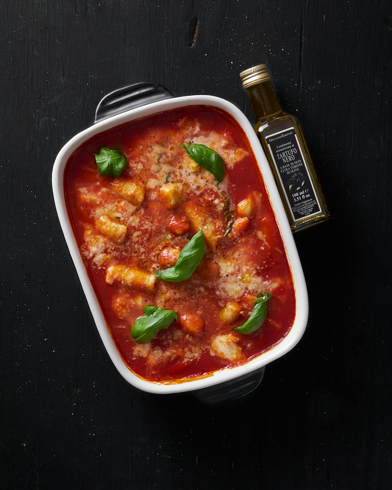 Gnocchi al pomodoro con basilico